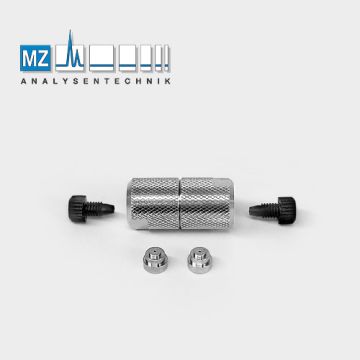 Vorsäulenhalterung freistehend mit Gewindeanschluss für Säulen ID 2,1; 3; 4,0 und 4,6 mm ID (zur Verwendung mit 10 mm HPLC-Vorsäulenkartuschen)