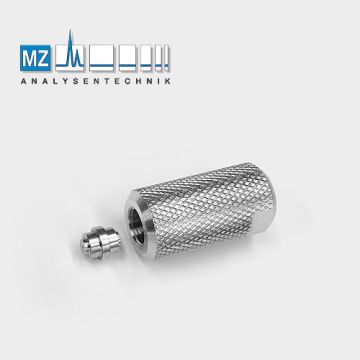 Vorsäulenhalterung integriert für Säulen ID 2,1; 3; 4,0 und 4,6 mm ID (zur Verwendung mit 5 mm HPLC-Vorsäulenkartuschen)